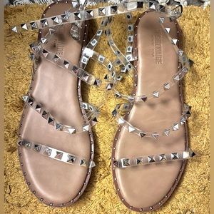 Cushionaire Studded Sandals